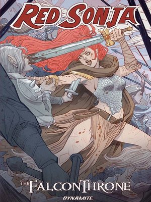 cover image of Red Sonja: The Falcon Throne